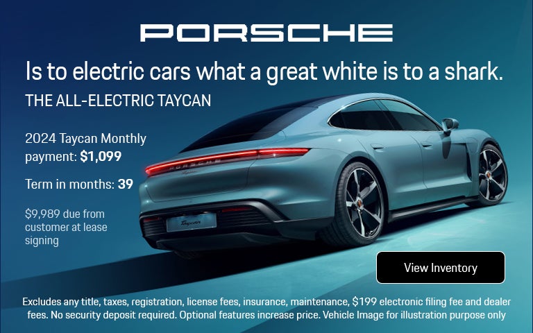 The 2024 ALL-ELECTRIC TAYCAN